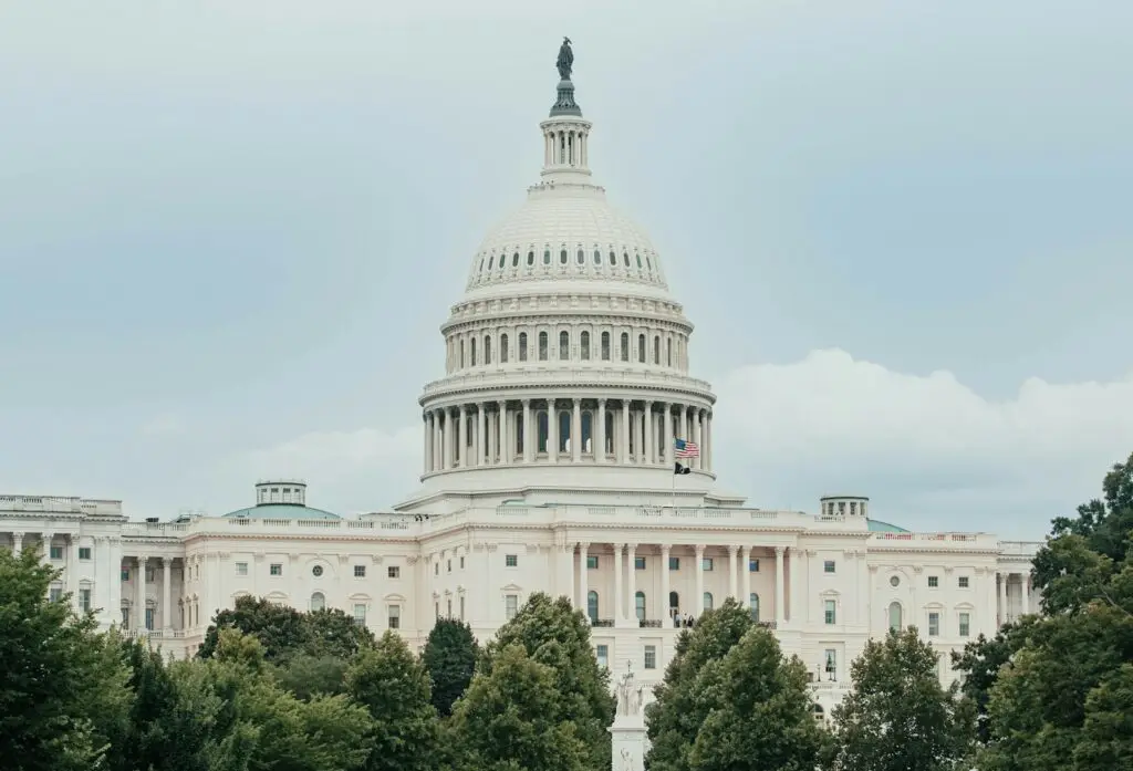 Government capitol building exterior